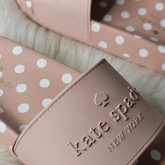 Kate Spade Women's Slides Size:6b DUSTY PINK new - Picture 4 of 6